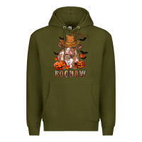 Army Green Boohaw Heifer Premium Hoodie - RanaPortraitStore
