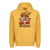 Mustard Boohaw Heifer Premium Hoodie - RanaPortraitStore