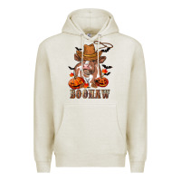 Oatmeal Heather Boohaw Heifer Premium Hoodie - RanaPortraitStore