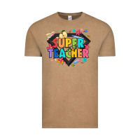 Vintage Coffee super teacher Vintage Tee - Artiststas