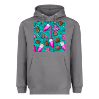 Storm valentines day champagne and strawberry Heavyweight Hoodie - BundleAndBundleShop