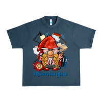 Midnight Navy secretary life gnome Urban Heavy Tee - BarkalooDesign