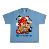 Pebble Blue secretary life gnome Urban Heavy Tee - BarkalooDesign