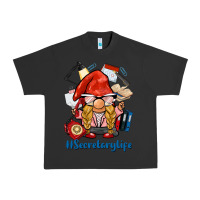 Pigment Black secretary life gnome Urban Heavy Tee - BarkalooDesign