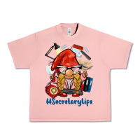 Salmon secretary life gnome Urban Heavy Tee - BarkalooDesign