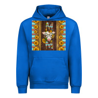 Cobalt Western Baby Calf Mom Urban Hoodie - LillyAllenDesigns