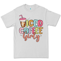 Dove Grey iced coffee girly Premium Tee - MaliasSmallBusiness