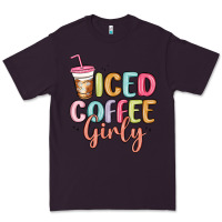 Plum iced coffee girly Premium Tee - MaliasSmallBusiness