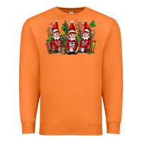 Carrot Christmas Elfs Premium Sweatshirt - FaDigitalArtStudio