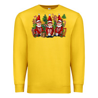 Lemon Christmas Elfs Premium Sweatshirt - FaDigitalArtStudio