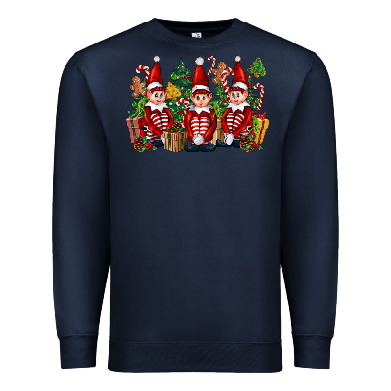 Christmas Elfs Premium Sweatshirt by FaDigitalArtStudio | Teevron