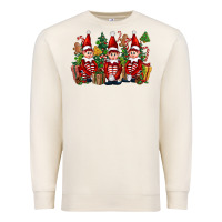 Sandshell Christmas Elfs Premium Sweatshirt - FaDigitalArtStudio
