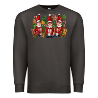 Smoke Christmas Elfs Premium Sweatshirt - FaDigitalArtStudio