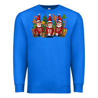 True Royal Christmas Elfs Premium Sweatshirt - FaDigitalArtStudio