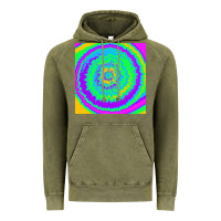 Vintage Olive tye die pattern Vintage Hoodie - RanaPortraitStore