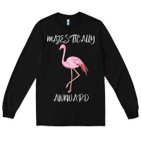 Black Majestically Awkward Long Sleeve Tee - Bettercallsaul