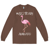 Chestnut Majestically Awkward Long Sleeve Tee - Bettercallsaul