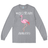 Heather Grey Majestically Awkward Long Sleeve Tee - Bettercallsaul