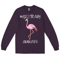 Plum Majestically Awkward Long Sleeve Tee - Bettercallsaul