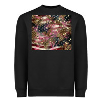 Black American flag leopard pinktumbler Heavyweight Sweatshirt - HowdyJamesFarm