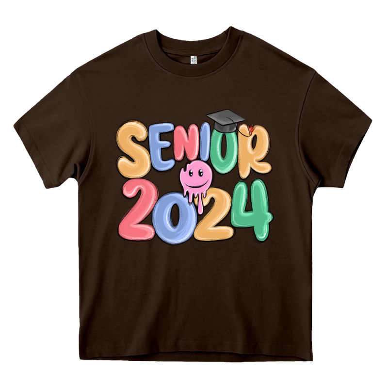 Senior 2024 Heavy Core Tee by MaliasSmallBusiness | Teevron