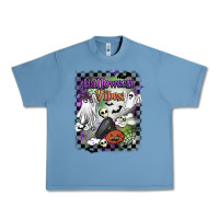 Pebble Blue halloween vibes Urban Heavy Tee - BarkalooDesign