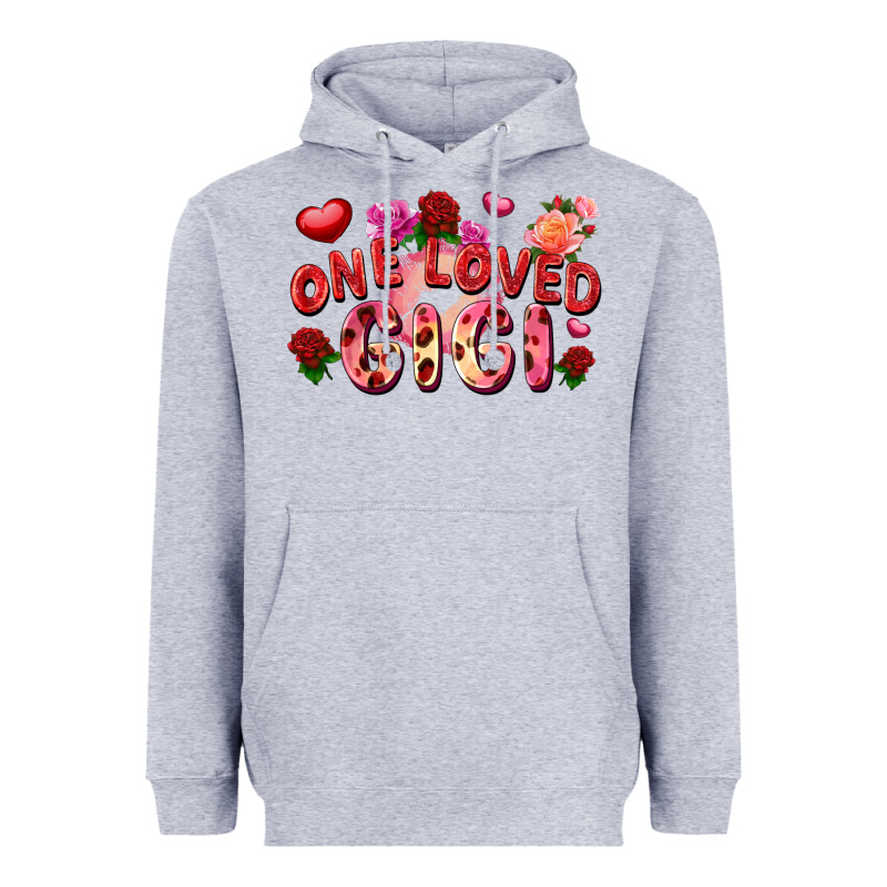 One Loved Gigi Heavyweight Hoodie by FaDigitalArtStudio | Teevron