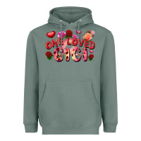Sage One loved gigi Heavyweight Hoodie - FaDigitalArtStudio