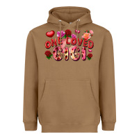 Toasted Coconut One loved gigi Heavyweight Hoodie - FaDigitalArtStudio