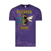 Cloud Purple blessed to bee called mimi Vintage Tee - JahusDesignShop