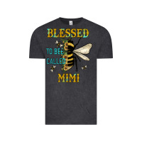 Vintage Black blessed to bee called mimi Vintage Tee - JahusDesignShop