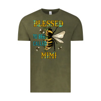 Vintage Olive blessed to bee called mimi Vintage Tee - JahusDesignShop