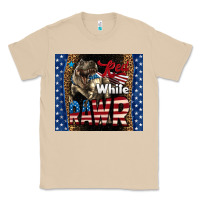 Mushroom Western Red White Rawr Dinosaur Classic Tee - LillyAllenDesigns