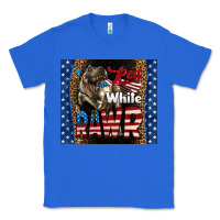 True Royal Western Red White Rawr Dinosaur Classic Tee - LillyAllenDesigns