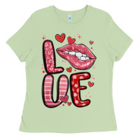 Matcha western love lips Ladies Tee - MaliasSmallBusiness