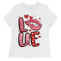 White western love lips Ladies Tee - MaliasSmallBusiness