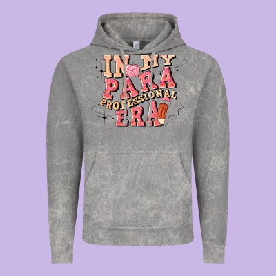 In My Parapro Era Vintage Hoodie Designed By Artiststas