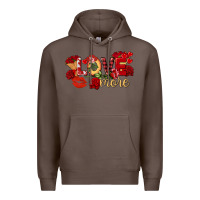 Coffee Love more Valentine's Day Premium Hoodie - FaDigitalArtStudio