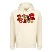 Sandshell Love more Valentine's Day Premium Hoodie - FaDigitalArtStudio