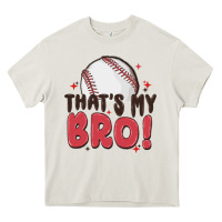 Cream that's my bro Heavy Core Tee - MaliasSmallBusiness