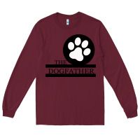 Burgundy The DogFather Long Sleeve Tee - Bettercallsaul