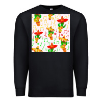 Black mexico seamless pattern Premium Sweatshirt - FaDigitalArtStudio