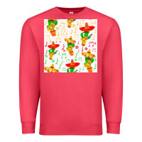 Cardinal mexico seamless pattern Premium Sweatshirt - FaDigitalArtStudio
