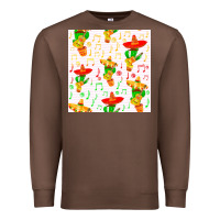 Chestnut mexico seamless pattern Premium Sweatshirt - FaDigitalArtStudio