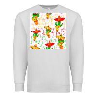 Dove Grey mexico seamless pattern Premium Sweatshirt - FaDigitalArtStudio
