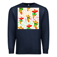 Navy mexico seamless pattern Premium Sweatshirt - FaDigitalArtStudio