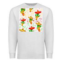 Oatmeal Heather mexico seamless pattern Premium Sweatshirt - FaDigitalArtStudio