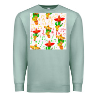 Seafoam mexico seamless pattern Premium Sweatshirt - FaDigitalArtStudio