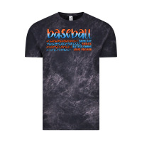 Cloud Black vintage baseball Vintage Tee - Artiststas