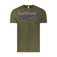 Vintage Olive vintage baseball Vintage Tee - Artiststas